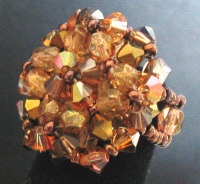 Bague en kit Anakena dor&eacute;e