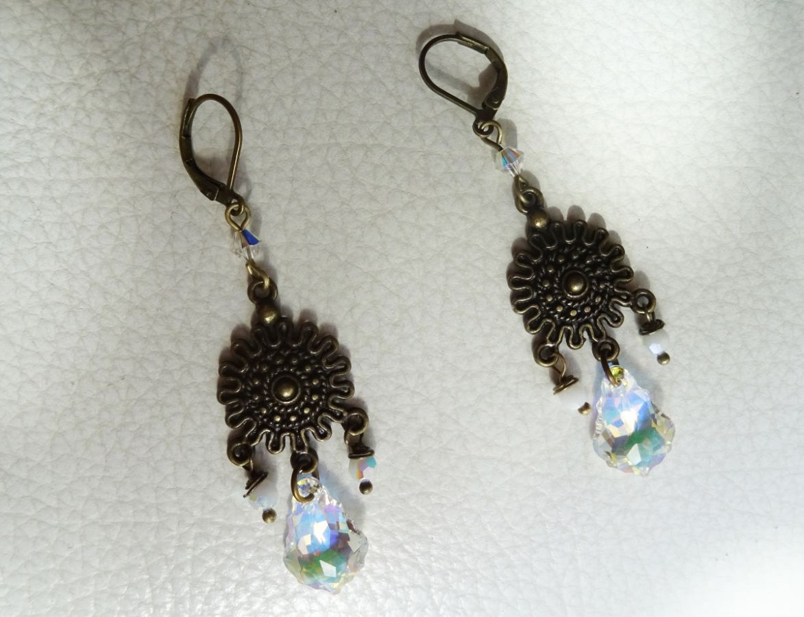 Bohemian Swarovski krystall øredobber