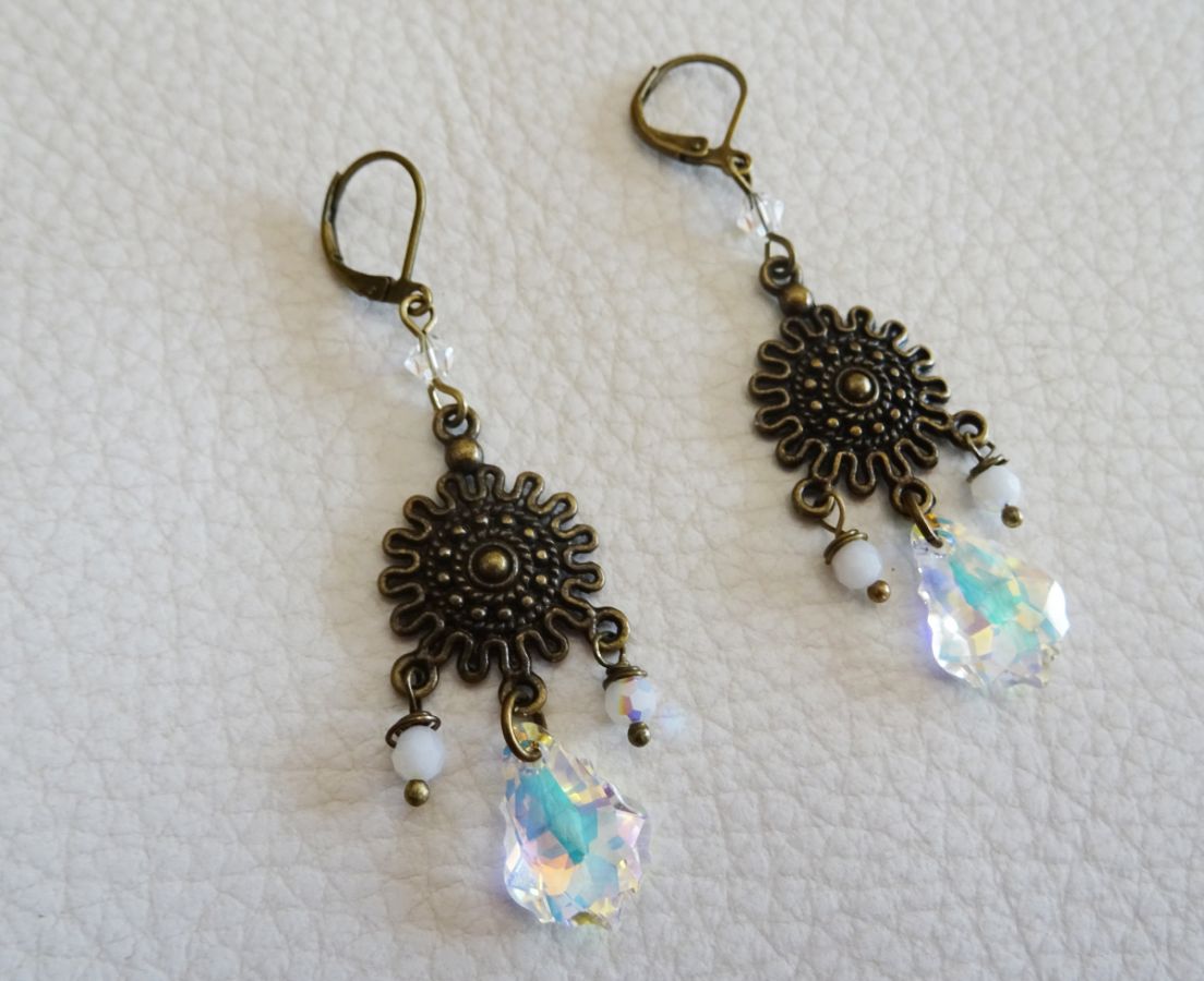 Bohemian Swarovski krystall øredobber