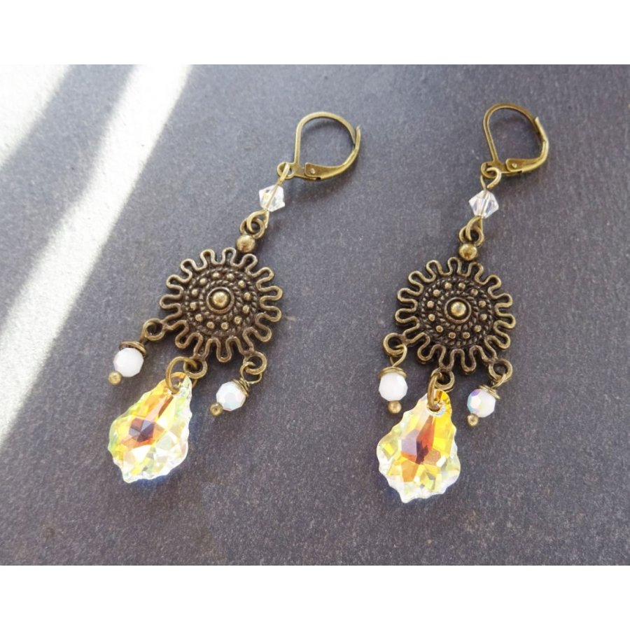 Bohemian Swarovski krystall øredobber