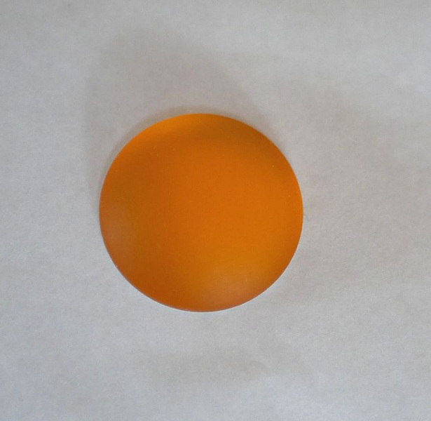 Cabochon Luna myk topas diameter 24mm