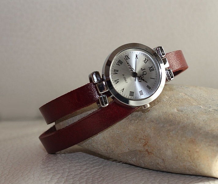 S&oslash;lv urskive i vintage stil