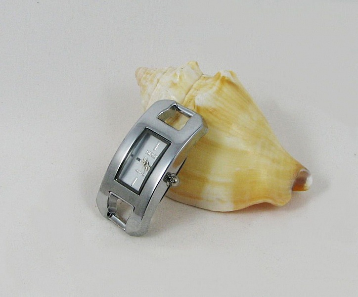 Rektangul&aelig;r s&oslash;lv urskive, moderne stil