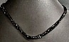 Collier en kit &agrave; facettes noir