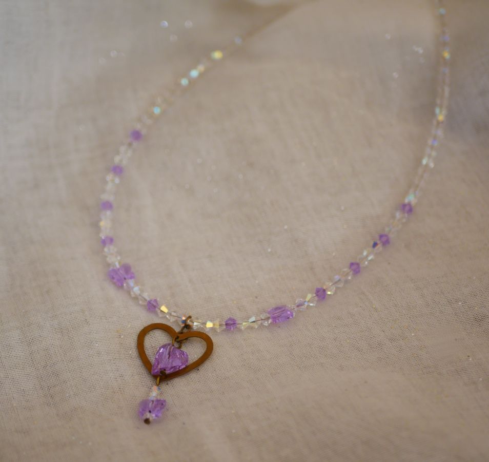 Purple Heart halskjede med anheng 