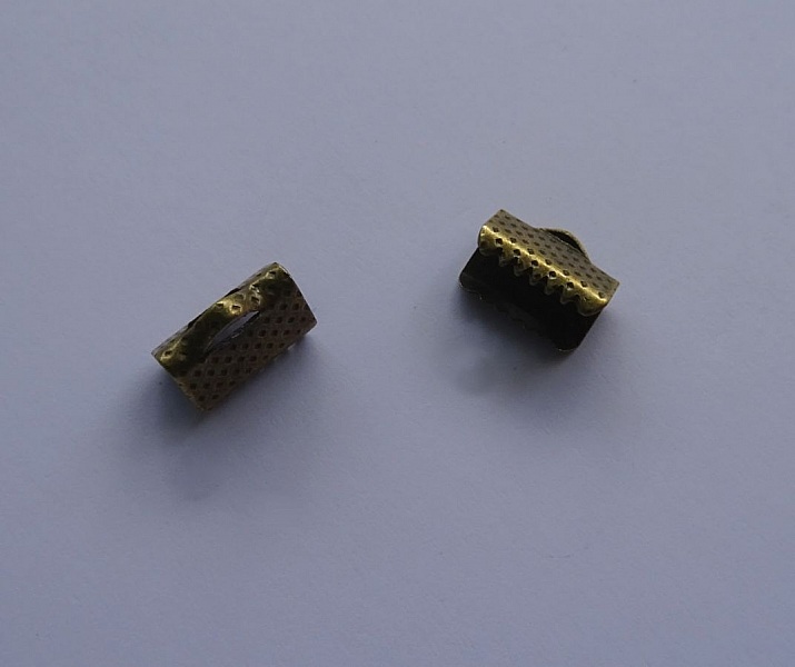 Endestykker bronse 10 mm x 2