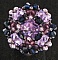 Kit bague Andros Indigo violet