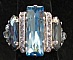Kit bague Balleny Princess Aquamarine