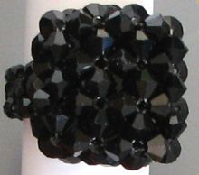 Cuba Svart ring-sett