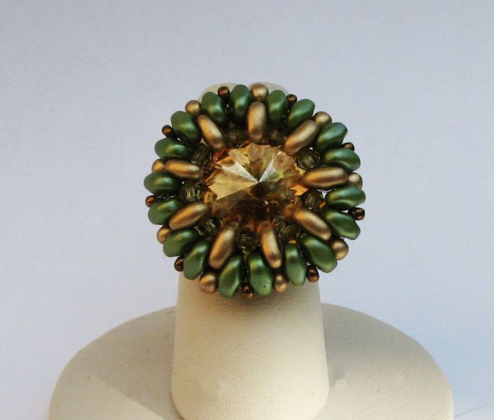 Livelove Ring Kit Green &amp; Gold