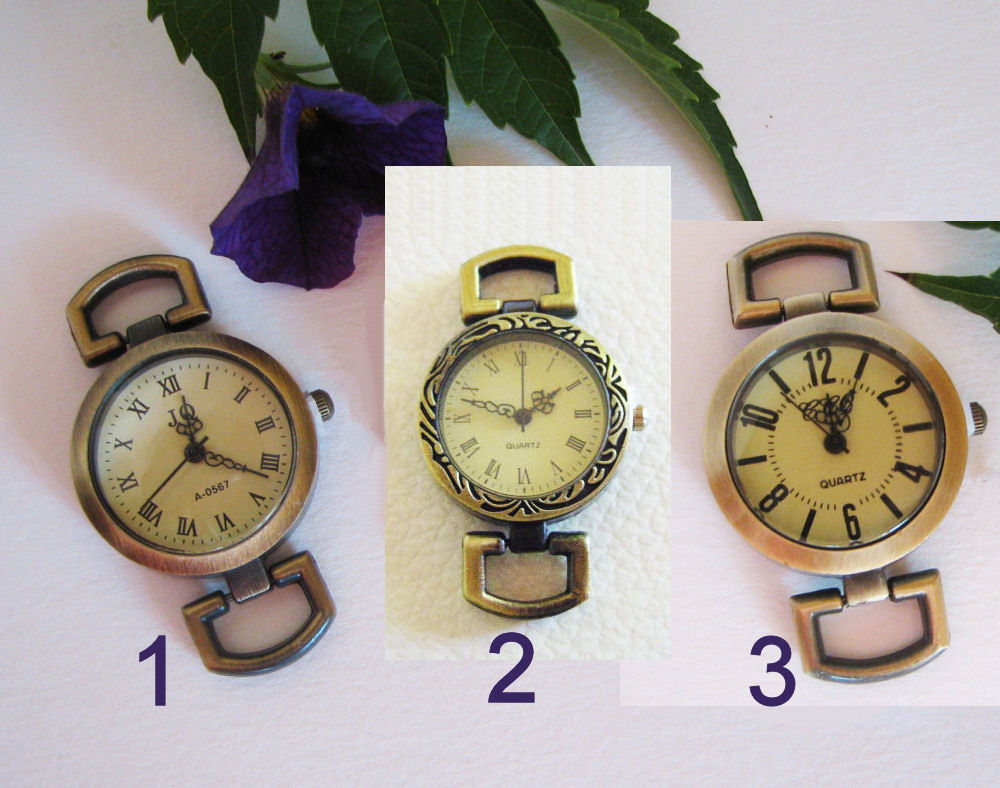 Montre Musique au bracelet triple tour cuir Noir 