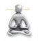 Yoga metallperle 18 mm