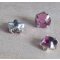 Strass 4mm Lys rosa x 10