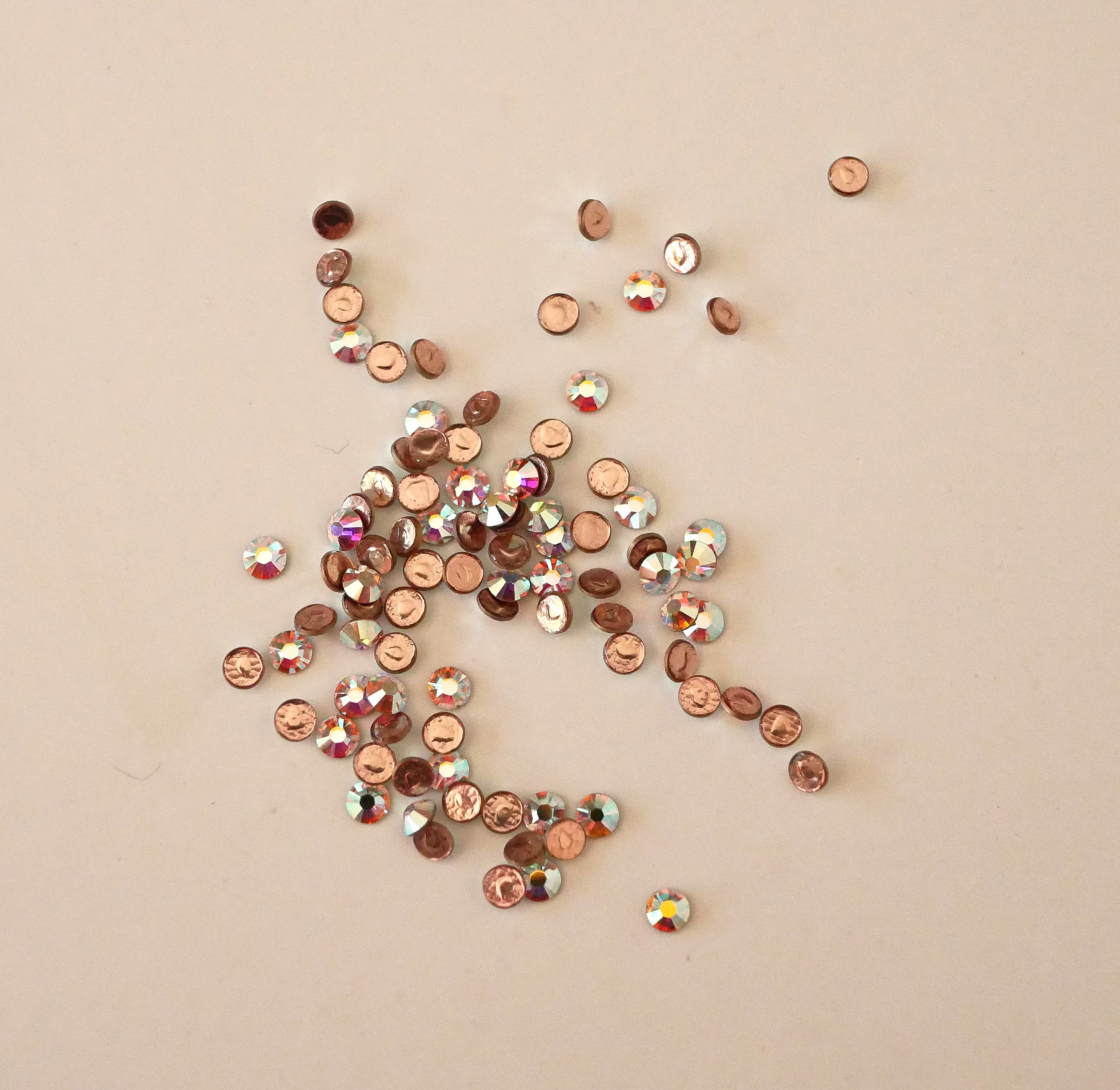 Strass SS10 krystall krystall ab hotfix x 12