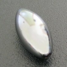 Hematitt perle oliven 16 mm x 1