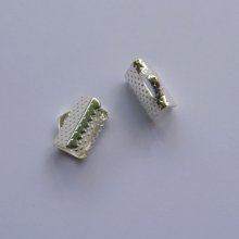 Klemmespisser sølv 10 mm x 2