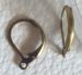 Dormeuses bronze doré 14 mm (+ 0.40 €)